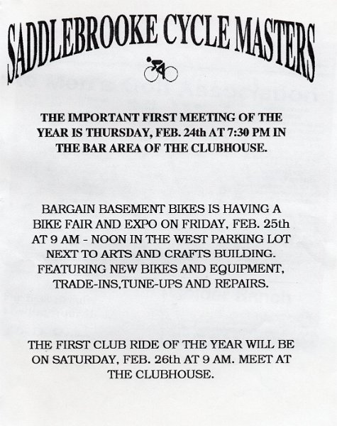 Event - Feb 1994 - Bike Fair and Expo